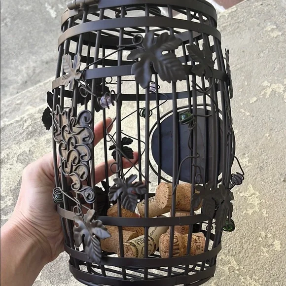 Metal! White Snowman and Black Wine Cork Holder Set - Picture 12 of 16